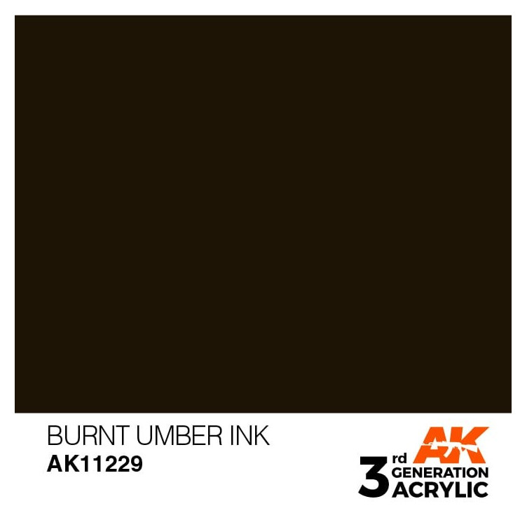 Burnt Umber INK 17 ml