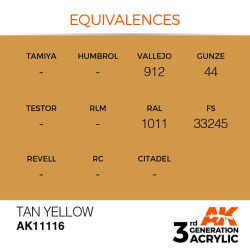 Tan Yellow 17ml