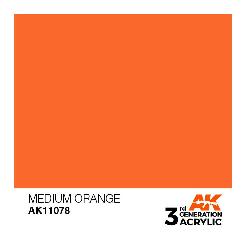 Medium Orange 17ml