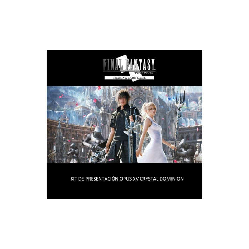 Final Fantasy TCG: Kit de Presentación Opus 15 Crystal Dominion
