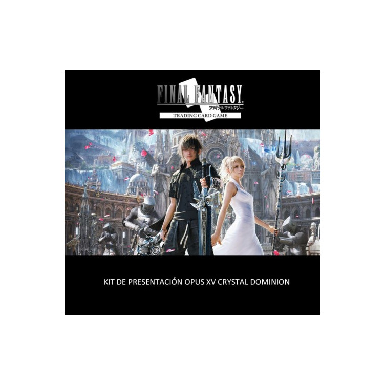 Final Fantasy TCG: Kit de Presentación Opus 15 Crystal Dominion