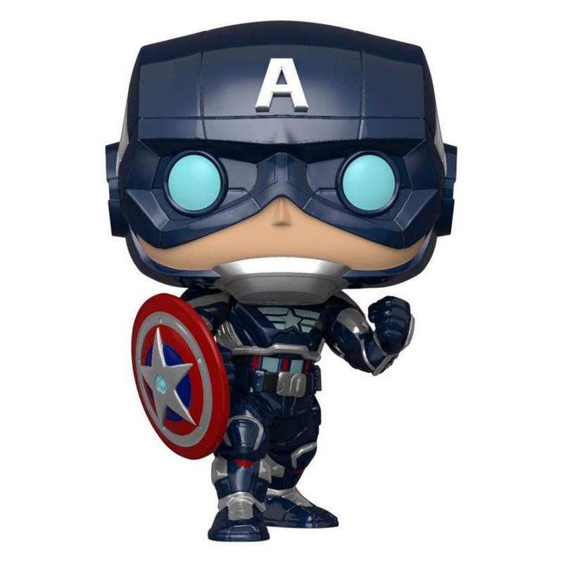 Marvel Avengers Game POP! Captain America Stark Tech Suit