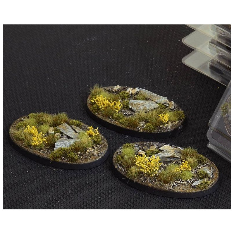 Highland Bases Oval 75mm (x3)