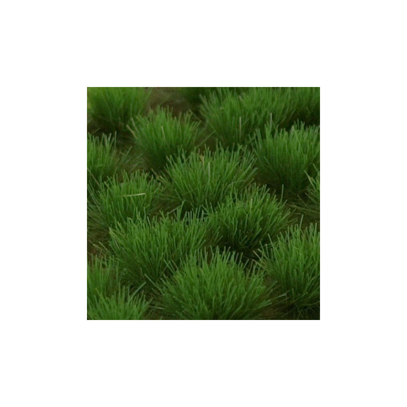Gamer's Grass Strong Green 6mm Tufts Wild