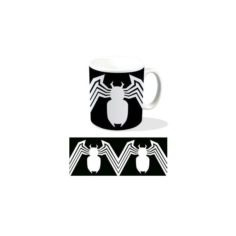 Marvel Taza Spider-Man Venom Logo