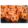 Speckled 16mm d6 Fire (12 Dice)