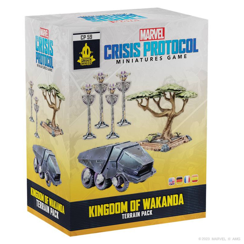 MCP: Kingdom of Wakanda Terrain Pack (PREPEDIDO)