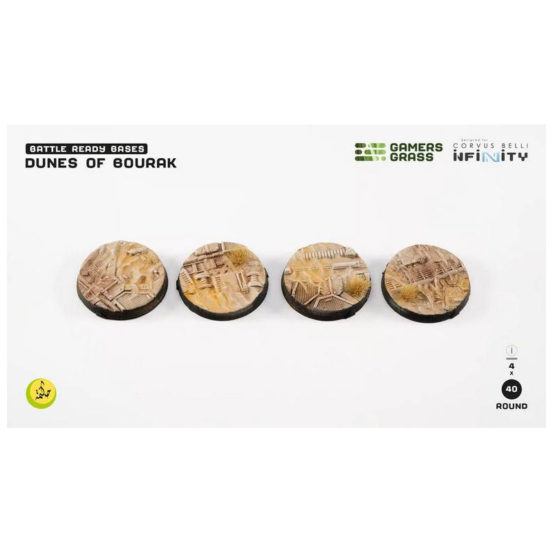 Dunes of Bourak Round 40mm (4x)