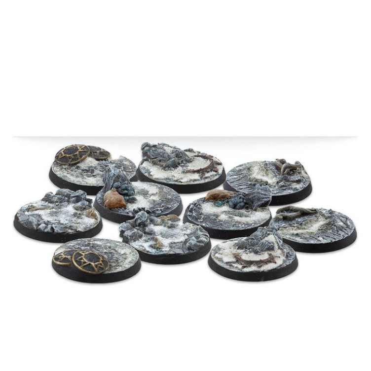 30mm Northern Tribes Scenery Bases, Alpha Series
